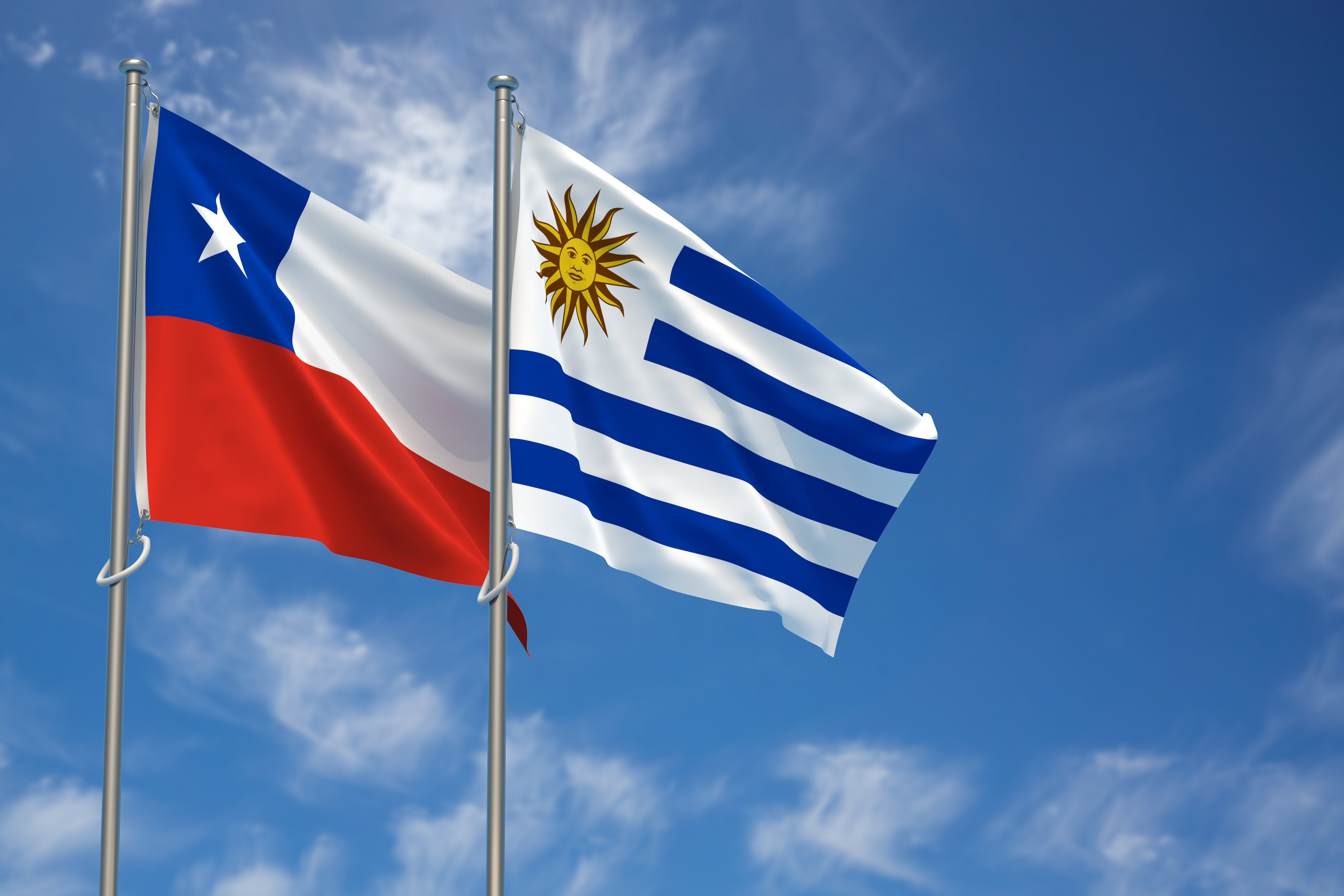 Сравниваем роды в Уругвае и Чили